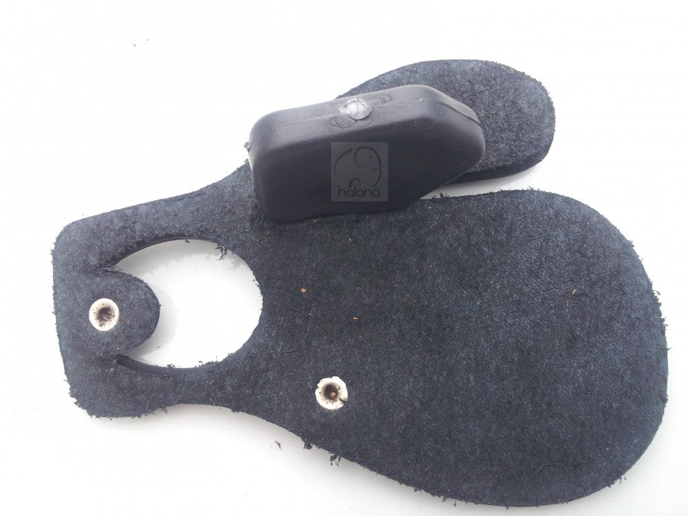 Hairtab con pelliccia e divisorio Tab Tiro con l'arco, Halona Gr. l